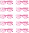 AEAHALY Heart Sunglasses for Women and Kids Rimless Heart Shaped Sunglasses Heart Glasses Bachelorette Bride Party Favor