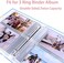 Zofly 30 Pack 5x7" Photo Album Refill Pages, Ultra-Clear Polypropylene Sleeves Holding 120 Pictures, Double-Sided 2 Pockets, Fits 3 Ring Binder