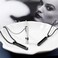NAIQUBE Bar Pendant Necklace For Men Stainless Steel Box Chain Pendant Mens Necklace Jewelry Length 22inch