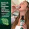 GuruNanda Pulling Oil with CoconutPeppermint Essential Oil for Oral Health, Natural Teeth Whitening, Helps Fight Bad Breath, Healthy Gums, Alcohol Free Mouthwash (8 Fl.Oz. x 2