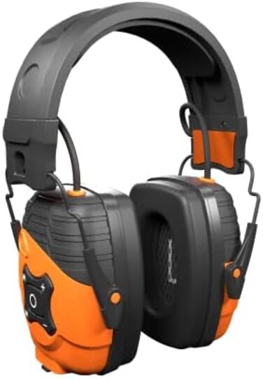 ISOtunes LINK 2.0 Bluetooth Earmuffs: Upgraded Wireless Hearing Protection with 50 Hour Battery Life and 25 dB Noise Reduction Rating