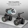 مقبض علوي صغير الحجم مزود بفتحات تثبيت 3/8 بوصة - 16 لكاميرات ARRI، أقصى حمولة 10 كجم، مع 5 قواعد تثبيت مدمجة، خفيف الوزن 124 جم فقط (Lite-3765)