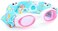 Splash Place SPLASH SWIM GOGGLES with Fabric Strap - PinkPurples Collection- Fun, Fashionable, Comfortable - AdultKids Swim Goggles - FOREST FRIENDS