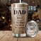 Kozmoz Inspire Dad gifts -Best Dad Ever gifts -Awesome father day gifts -fathers day gift- Dad gifts from daughter -Gifts for Dad -Best Dad Mug -Christmas gifts for Dad Tumbler