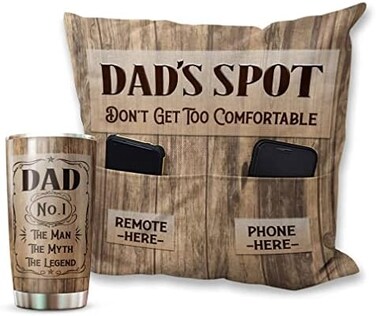 Kozmoz Inspire Dad gifts -Best Dad Ever gifts -Awesome father day gifts -fathers day gift- Dad gifts from daughter -Gifts for Dad -Best Dad Mug -Christmas gifts for Dad Tumbler