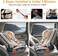 ALLRUBY Baby Car Mirror 1080P HD 4.3'' Monitor Camera,Night Vision Safety Car Seat Monitor with Wide Crystal Clear View