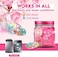 WBM Natural Solution 5-in-1 Laundry Pods, Total 96 Count, Ultra Concentrate with Powerful Stain Lifter Technology, Fabric Softener With Rose Extracts, Detergent Pods, 32 Count/Each (Pack of 3