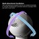 Iris Ohyama IRIS USA WOOZOO Desk Fan with Remote, Oscillating Table Air Circulator, 8 Speeds, 82ft Max Air Distance, 120&deg; Adjustable Tilt, 35db Low Noise Motor, Small Fan for Bedroom, Office, Dorm, Wh