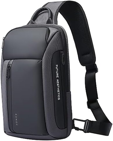 BANGE Sling Bag, Waterproof Men's Chest Bag Shoulder bags Crossbody Sling Backpack for Men&hellip;&hellip;