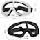 YSCare 2 Pack Protective Goggles Safety Glasses Eyewear Compatible with Nerf Guns for Kids Teens Game Battle(BlackWhite