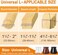JIENO 24 Pcs Chair Leg Floor Protectors for Hardwood Floors Silicone Covers to Protect Wood Tile Floors Felt Bottom Furniture Leg Caps Non Slip Reduce Noise (M-Transparent