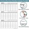 XUHANWEN Large Wall Calendar Dry Erase 3 Month,36x24 Jumbo Undated Quarterly White Board Calendar For Medium Office,Giant Reusable Laminated 90 Days Planner,Big Multi Months Planning Poster