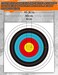 THREE ARCHERS 30pcs Targets Paper Standard Archery 40cm 10 Ring Bow and Arrow Targets for HuntingShooting Archery Accessories for Target Practice