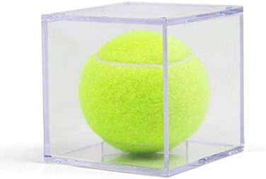 ChalkTalkSPORTS Square Acrylic Display CaseTennis Ball HolderSingle or 3-Pack