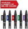 Sharpie S-Gel Fashion Barrel Gel Pens, Medium Point, 0.7 mm, Assorted Barrel, Assorted Ink, Pack Of 12 Pens