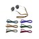 HALF CRESCEN Glasses Strap (Pack of 6Glasses Holder, Soft Elastic Nylon Sunglass Strap for Men Women