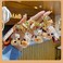 HSYHERE Men Women Creative Interesting Floating Milk Tea Brown Bear Lucky Bottle Keychain Keyrings