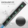 FINGER TEN Golf Alignment Stick Cover Headcover Rods Holder Case Leather 14''&times; 2'' in USA Black White Green Hold at Least 2 Sticks