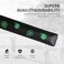 FINGER TEN Golf Alignment Stick Cover Headcover Rods Holder Case Leather 14''&times; 2'' in USA Black White Green Hold at Least 2 Sticks
