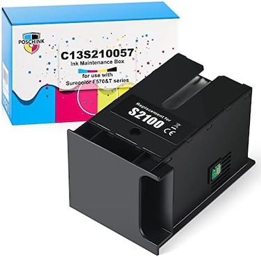 خزان صندوق الصيانة Poschink F570 (C13S210057/SC13MB/S2100) بديل لطابعات Surecolor SC-F570 Pro / T3170 T3170M T3170X T5170 T5170M T2170
