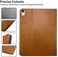 جراب جلدي من Gexmil لجهاز iPad Air مقاس 11 بوصة M3 2025/ M2 2024، وجراب لجهاز iPad Air مقاس 10.9 بوصة من الجيل الخامس/الرابع 2022/2020، غطاء من الجلد الطبيعي عالي الجودة، خاصية التشغيل/الإيقاف التلقائ