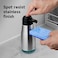 AIKE 15 oz Soap Dispenser, Washing up Liquid Dispenser for Kitchen, Stainless Steel Dish Soap Dispenser Manual Pump