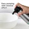 AIKE 15 oz Soap Dispenser, Washing up Liquid Dispenser for Kitchen, Stainless Steel Dish Soap Dispenser Manual Pump