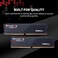 G.SKILL Ripjaws S5 Series (Intel XMP 3.0DDR5 RAM 32GB (2x16GB6000MT/s CL30-40-40-96 1.35V Desktop Computer Memory UDIMM - Matte Black (F5-6000J3040F16GA2-RS5K