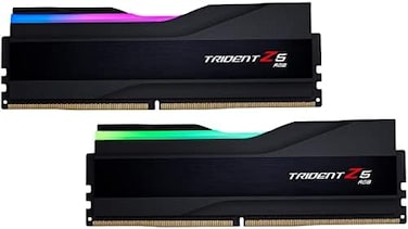 G.Skill Trident Z5 RGB Series (Intel XMP32GB (2 x 16GB288-Pin SDRAM DDR5 6000 CL30-40-40-96 1.35V Dual Channel Desktop Memory F5-6000J3040F16GA2-TZ5RK (Matte Black
