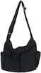 Caistre Women Men Crossbody Shoulder Bag Large Hobo Bag with Multiple Pockets Canvas Messenger Tote Bag for Women and Men