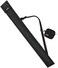 Cosmos Cue Stick Carrying Bag for 1/2 Billiard Stick Storage, 32 Inches Black Color, with Mini Zipper Storage Pouch