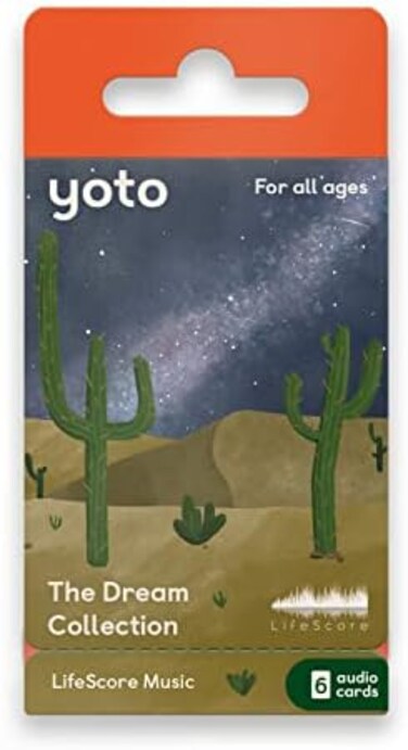YOTO The Dream Collection by LifeScore &ndash; 6 Kids Musical Cards for Use with PlayerMini Audio Device, Educational Screen-Free Listening with Relaxing NaptimeBedtime Music for Winding Down