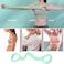 Kvittra Figure 8 Resistance Band, Arm Back Shoulder Exercise Elastic Rope Stretch Fitness Band, Foot, Leg, Hand Stretcher, Arm Exerciser for Yoga Pilates Stretching Physical Therapy, Home Gym Workout