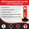 Marwan Sports Kids Punching Bag Toy Set, Inflatable Boxing Bag Toy for Boys Age 3-12, Ninja Toys for Boys, Christmas,Birthday Gifts for Kids 4,5,6,7,8,9,10 Years Old
