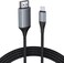 JUCONU [13.2ft Long Version] HDMI Cable for iPhone, Upgraded 1080P HDTV HDMI Cable Adapter Connector, Digital AV Video Sync Screen Compatible Converter for iPhone/i-Pad Devices, No Need Power Supply B
