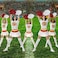 Hanaive 60 Pcs Cheerleading Pom Poms Cheer Pom Poms Fun Pom Poms Metallic Foil Pom Poms Cheerleading Poms with Plastic Handles for Cheering Squad Team Spirited Sports Dance Kids Girls (Red, White