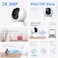 Tapo TP-Link 2K Pan/Tilt Security Camera for Baby Monitor, Dog Camera w/Motion Detection, 2-Way Audio, Siren, Night Vision, CloudSD Card Storage, Works with AlexaGoogle Home, 2-Pack (C210P2