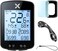 كمبيوتر الدراجة XOSS GGen2 GPS مع حامل، عداد سرعة لاسلكي للدراجات بتقنية بلوتوث 2.2 بوصة، عداد مسافة متعدد الوظائف للدراجات من النوع C مع إضاءة خلفية تلقائية وجهاز تتبع للدراجات الجبلية مقاوم للماء بم