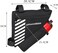 UPANBIKE Bike Frame Bag Bicycle Water Bottle Holder 1.5L Bike Front Tube Bag Bicycle Saddle Bag with Water Bottle Holder Bicycle Accessories(Black,Water bottle is not included