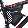 UPANBIKE Bike Frame Bag Bicycle Water Bottle Holder 1.5L Bike Front Tube Bag Bicycle Saddle Bag with Water Bottle Holder Bicycle Accessories(Black,Water bottle is not included