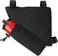 UPANBIKE Bike Frame Bag Bicycle Water Bottle Holder 1.5L Bike Front Tube Bag Bicycle Saddle Bag with Water Bottle Holder Bicycle Accessories(Black,Water bottle is not included