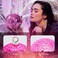 Javik Pink Mirror Disco Ball 6 inch Small Reflects Light Mirror Ball with Hanging Rings for Party Decorations, 70s Theme Party, Christmas Decorations, DJ, Wedding, Birthday