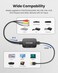 محول Viagkiki من RCA إلى HDMI، محول AV إلى HDMI، محول صوت وفيديو مركب من RCA إلى HDMI لأجهزة PS1، PS2، PS3، STB، Xbox، VHS، VCR، مشغلات أقراص Blu-ray DVD (يتضمن كابل HDMI)