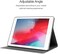 جراب Vimorco Slim لجهاز iPad من الجيل الخامس/السادس مقاس 9.7 بوصة (2017/2018)، ولجهاز iPad Air 1/2، غطاء جلدي PU مقاوم للصدمات مع حامل قابل للتعديل لجهاز Apple iPad من الجيل الخامس/السادس، بنقشة دخان