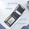Zitahli Wallet for Men - with Money Clip Slim Leather Slots Credit Card Holder RFID Blocking Bifold Minimalist Wallets with Gift Box