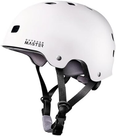 OutdoorMaster Skateboard Cycling Helmet - Two Removable Liners Ventilation Multi-Sport Scooter Roller Skate Inline Skating Rollerblading for Kids, YouthAdults