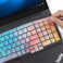 غطاء لوحة مفاتيح MUBUY-GOL لأجهزة Lenovo ThinkPad E15 Gen 4/3/2 و ThinkPad L15 Gen 2/1 و ThinkPad T15 T15p T15g P15 P15s P15v Gen 3/2/1 و ThinkPad E580 E590 E595 L580 L590 P52 P53 P72 P73 T570 T575 T5