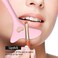 LLWEIMIXW Eyeliner Stencils Wing Tips, Silicone Eyeliner Aid, Marscara Drawing Aid, Lipstick Wearing Aid, Face Cream/Mask Applicator, Easy Makeup Tool, Resusable Silicone Eyeliner Tool, Eyeliner Appli