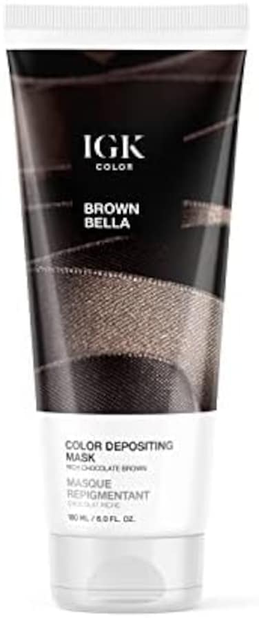 IGK Color Depositing Mask Cocoa Brown Bella