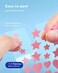 LitBear Acne Patch Pimple Patch, Pink HeartStar Shaped Acne Absorbing Cover Patch, Hydrocolloid Acne Patches For Face Zit Patch Acne Dots, Tea Tree OilCentella (108 Count (Pack of 1